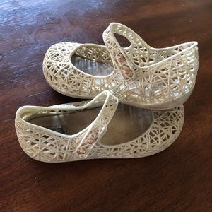 Mini Melissa campana shoes sz9